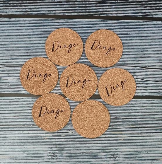 Cork coasters, customized coaster by RestroCart, New Delhi, 2025 delivery, view 2